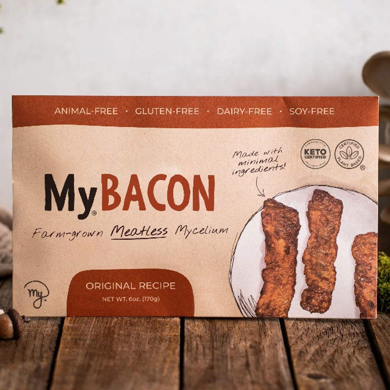 Farm Grown Meatless Mycelium Bacon - 6oz