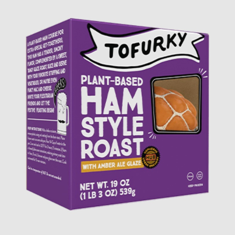 Plant- Based Ham Style Roast with Amber Ale Glaze - 19oz