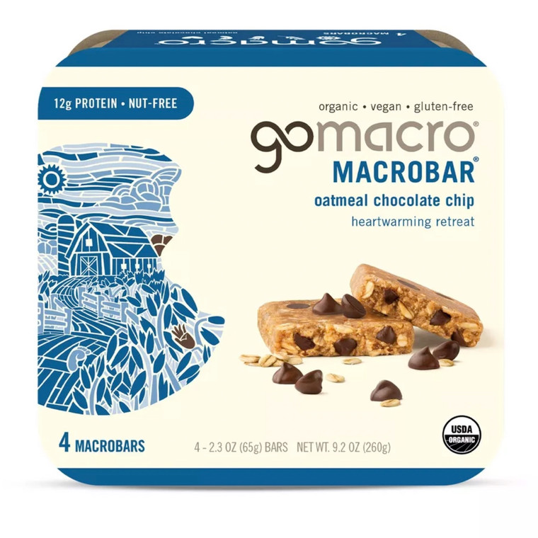 Oatmeal Chocolate Chip MacroBar 4pk - 9.2oz