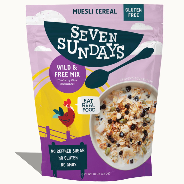 Wild & Free Blueberry Chia Muesli - 12oz
