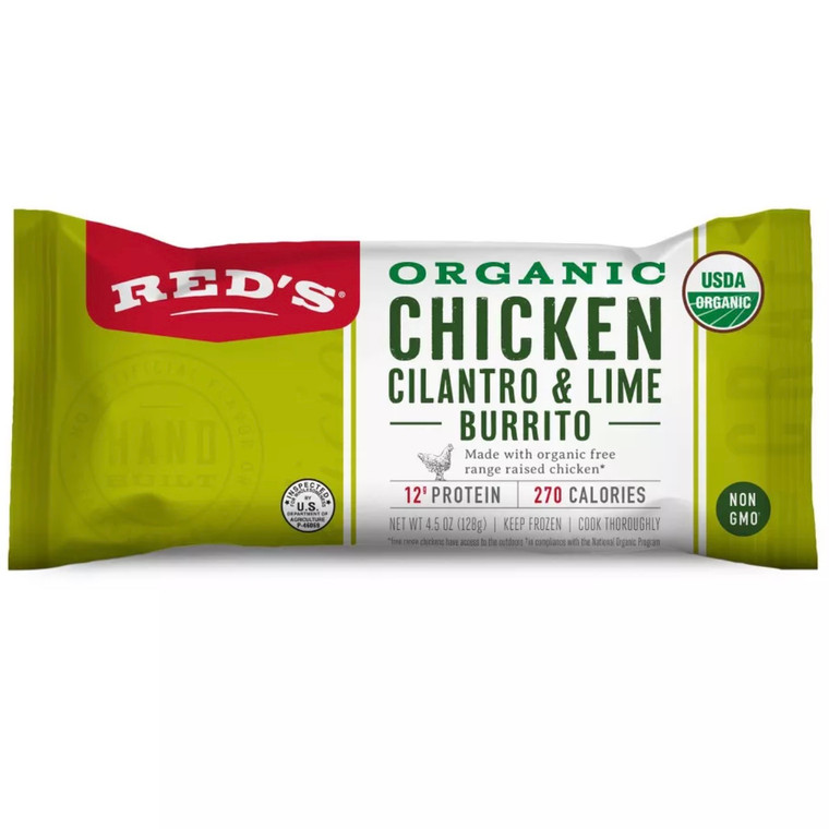 Chicken Cilantro & Lime Frozen Burrito - 4.5oz