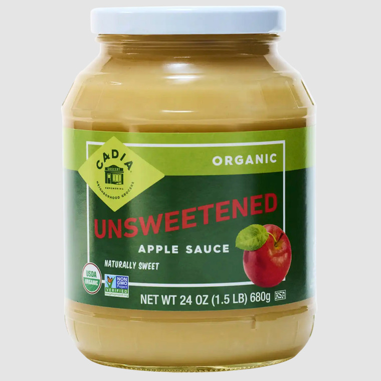 Organic Unsweetened Apple Sauce - 24oz