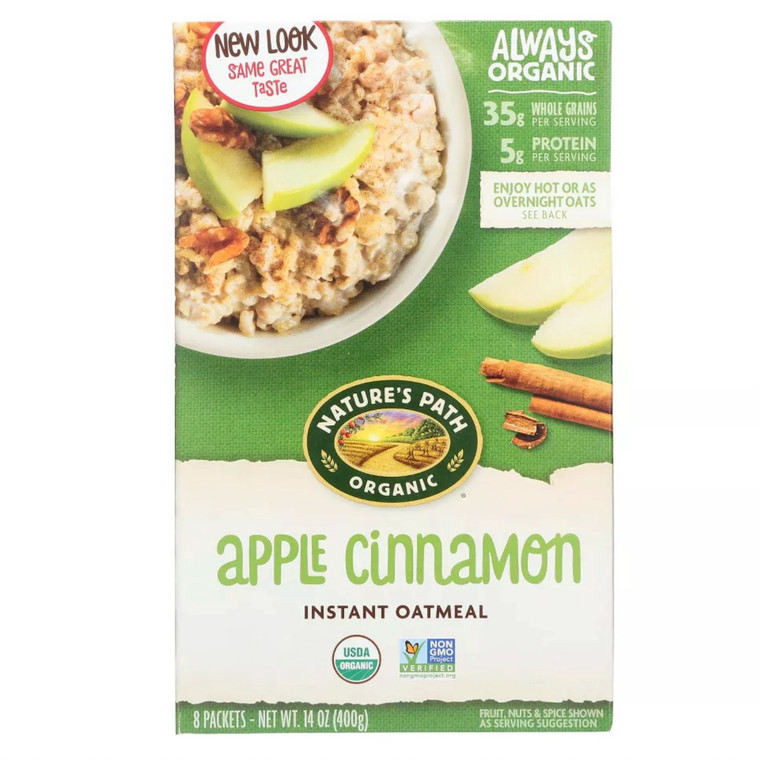 Apple Cinnamon Instant Oatmeal 8pk - 14oz
