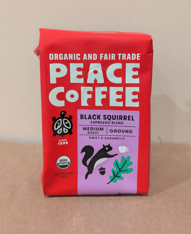 Black Squirrel Ground Espresso Blend Coffee - 12oz