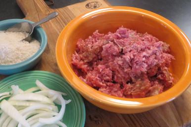plain ground pork