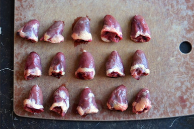 chicken hearts