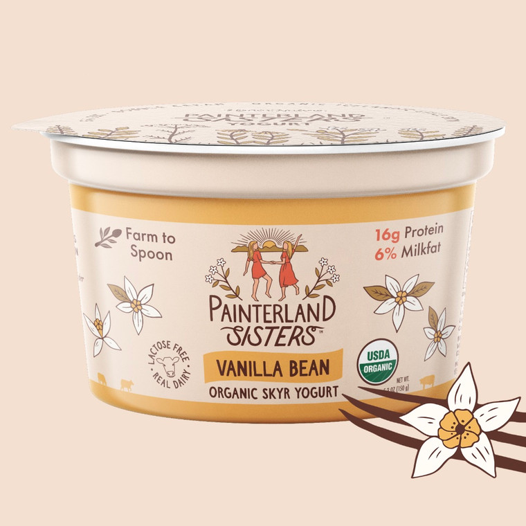 Vanilla Bean Skyr Yogurt - 5.3oz