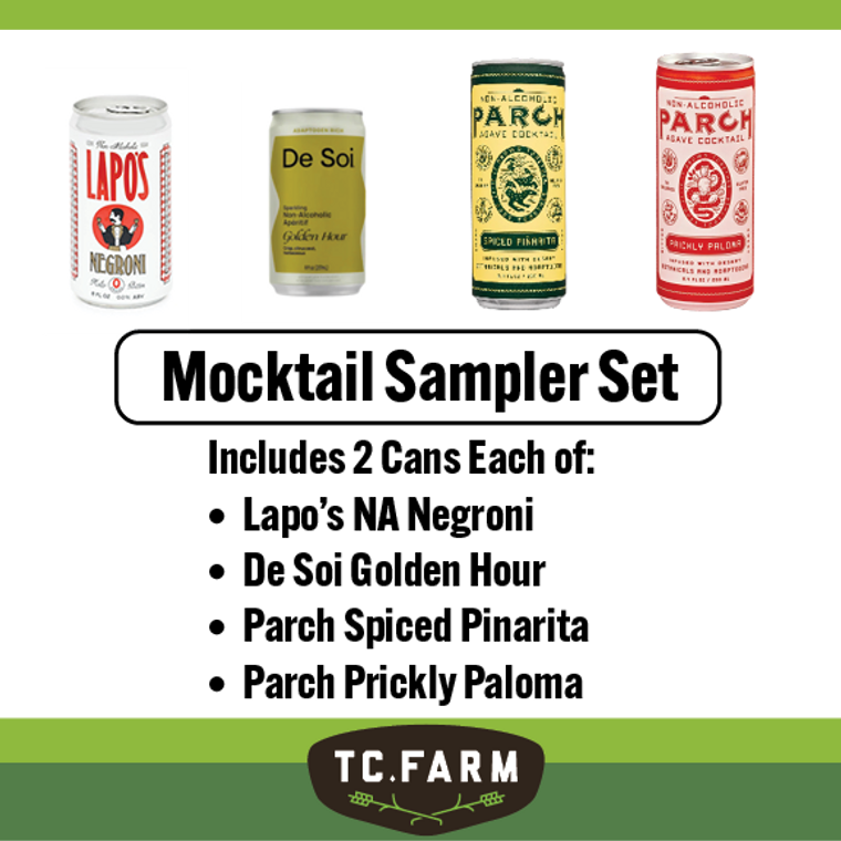 Mocktail Beverage Sampler Set