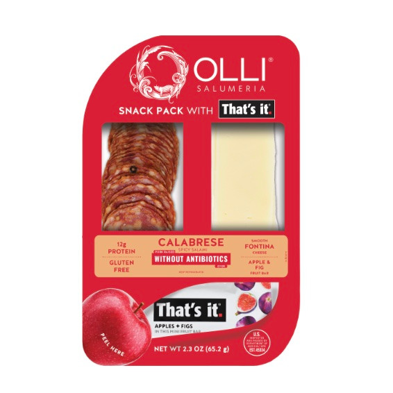 Calabrese, Fontina and Apple Fig Bar Snack Pack  - 2.3oz