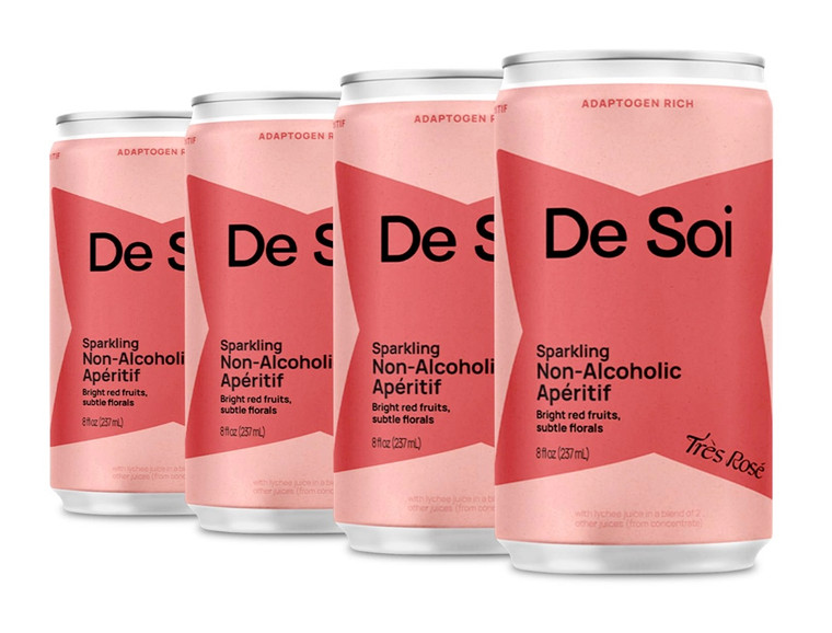 Mocktail Tres Rose - 4pk - 8oz ea