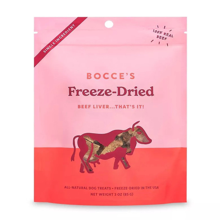Freeze Dried Beef Liver Dog Treat - 3oz
