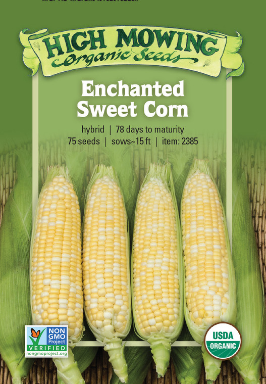 Enchanted F1 Sweet Corn - 75 SEEDS