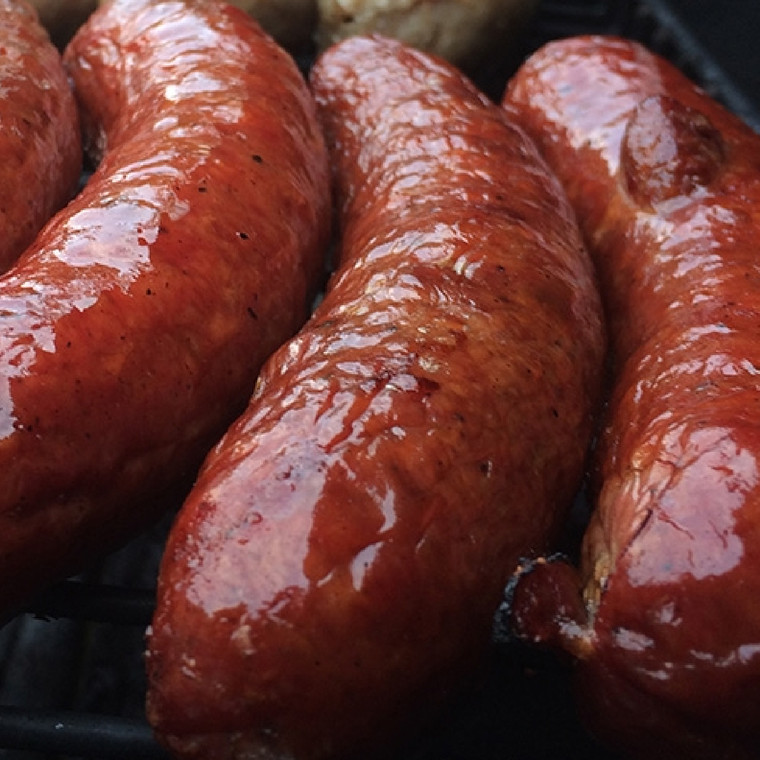 Smoked Pork Brats on the Grill Smoked Pork Brats on the Grill