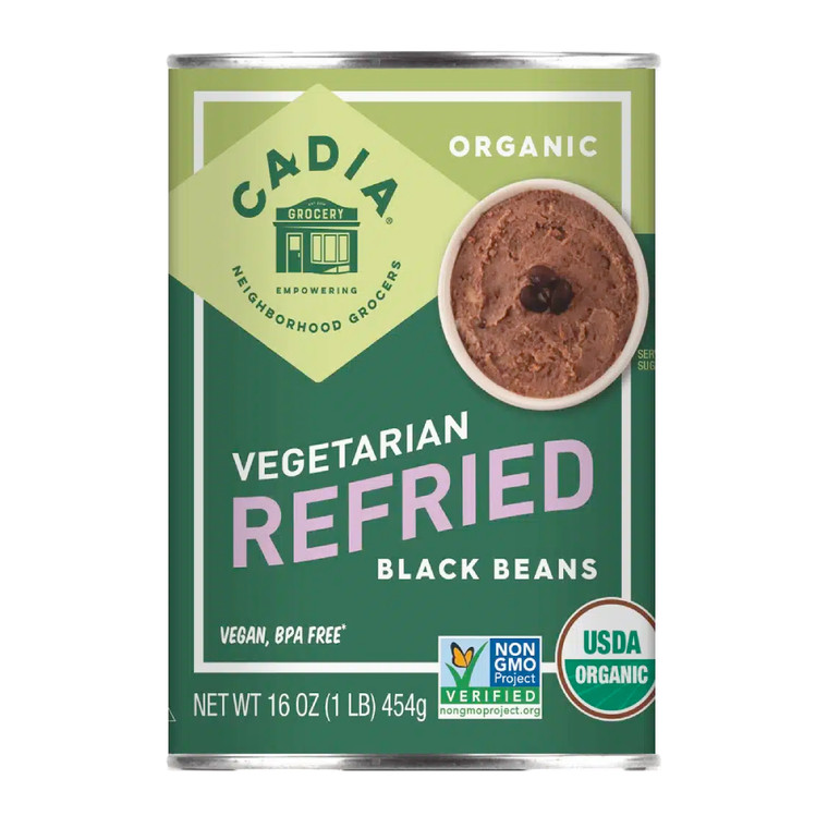 Organic Refried Black Beans