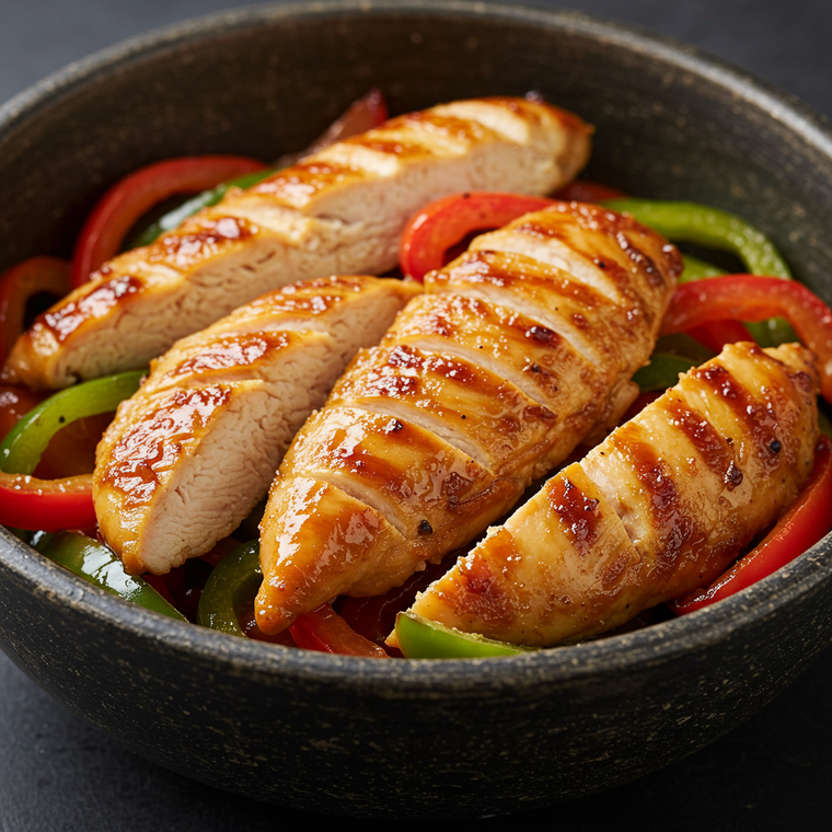 Fajita Cut Cornish Cross Chicken Breast