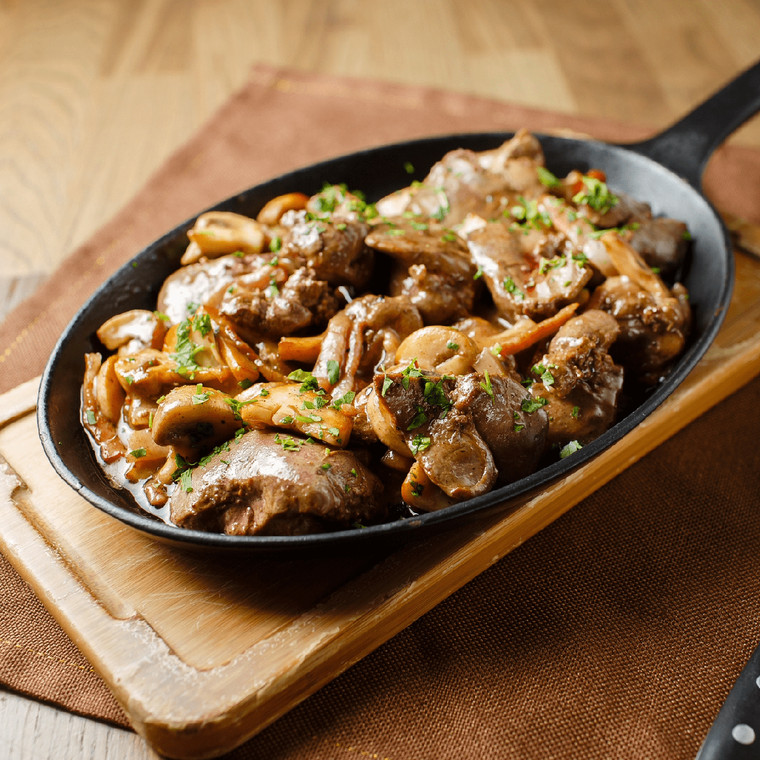 Baked Chicken Liver