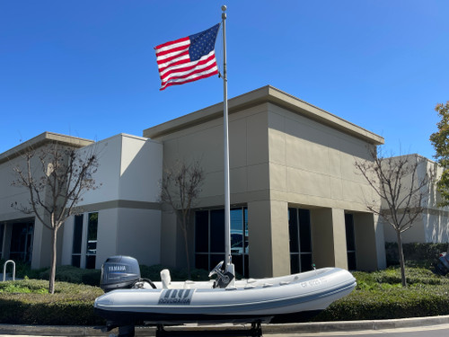 Sold: 2004 Novurania 400 Deluxe  (2009 Yamaha 50hp)