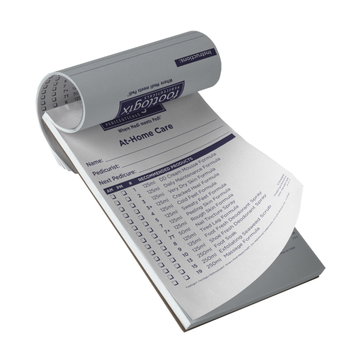 Pt Solutions Script Pad Footlogix Prescription Pad | Sweet Squared