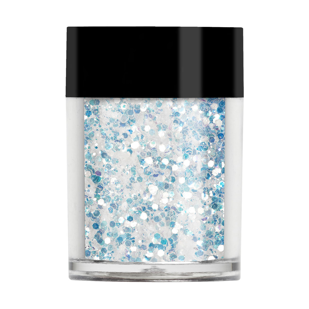 Lecenté Golden White Multi-Glitz Glitter