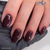 CND Shellac Poision Plum by @basexcoat