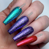 Lecente  Violet Metallic Flakes