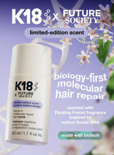 K18 X Future Society limited edition scent leave-in repair mask 50ml
