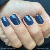 CND Vinylux #176 Indigo Frock Swatch by @unitech.nails @nail_bar_zemun