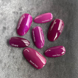 CND Vinylux #209 Magenta Mischief Swatch Comparison