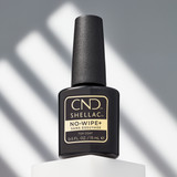 THE LATEST BREAKTHROUGH FORMULA  | CND NO-WIPE TOP COAT