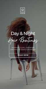 DAY & NIGHT HAIR ROUTINES: Morning Clips, Lavender Dreams & A Good Scrunchie