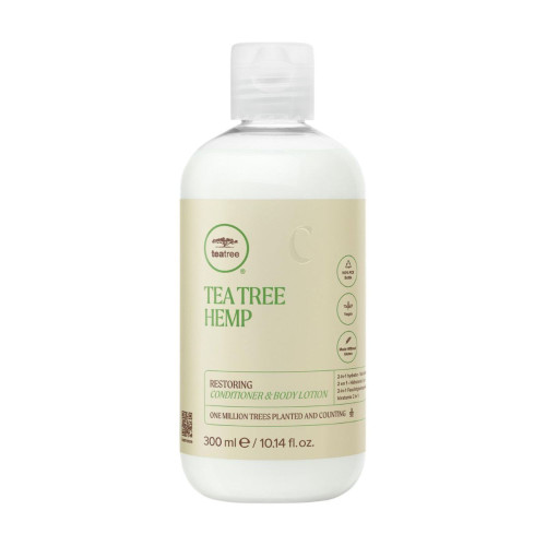 Paul Mitchell Tea Tree Hemp Restoring Conditioner And Body Lotion 300ml