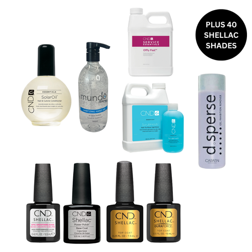 CND Shellac 40 Colour Kit with No Lamp