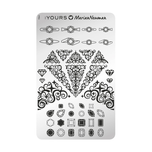 :YOURS Diamonds Are Forever Plate