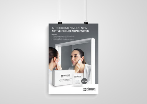 Active Resurfacing Wipes A2 Poster