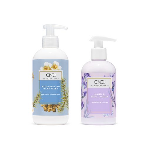 CND Scentsations Jasmine & Lavender Wash & Lotion Duo CND Scentsations Jasmine & Lavender Wash & Lotion Duo