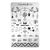 :YOURS Under The Mistletoe Double Sided Stamping Plate