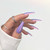 Lecente Lavender Love Iridescent Flakes Nail Art
