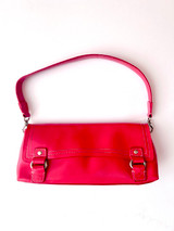 Sigerson Olsen pink patent leather convertible clutch & shoulder bag