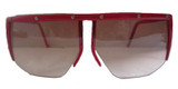 Vintage Claudio LaViola, Red Framed Sunglasses 
