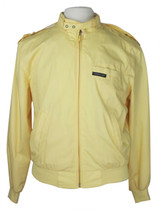 Vintage 1980s Members Only Yellow Jacket