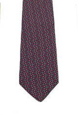 Vintage Bert Pulitzer for Lord & Taylor Gray & Red Tie