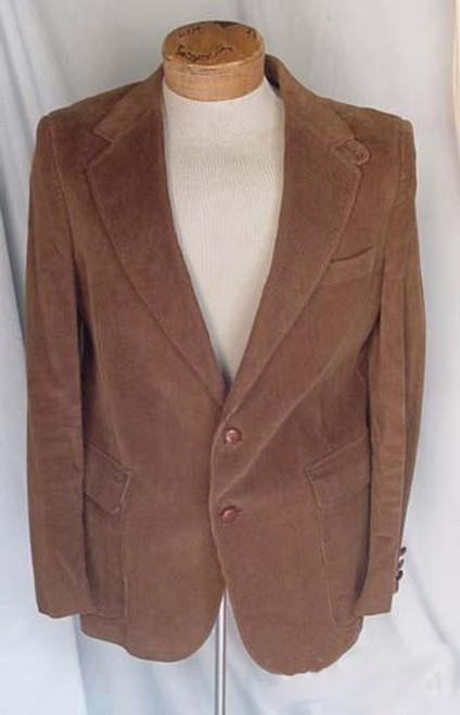 Men's Brown Corduroy Blazer