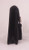 Fred Hayman Black Rhinestone and Tassel Detail Evening Bag