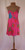 Leonard Bright Pink Floral Slip Dress