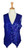 Vintage Blue Sequins Vest