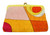 Vintage Emilio Pucci Yellow & Orange Velvet Clutch