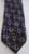 Christian Dior blue & purple busy tie