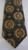 John Comfort navy tie with busy pattern