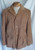 Mens Camel Corduroy Pleated Jacket