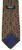 Liberty of London Green & Purple Geometric Floral Print Tie